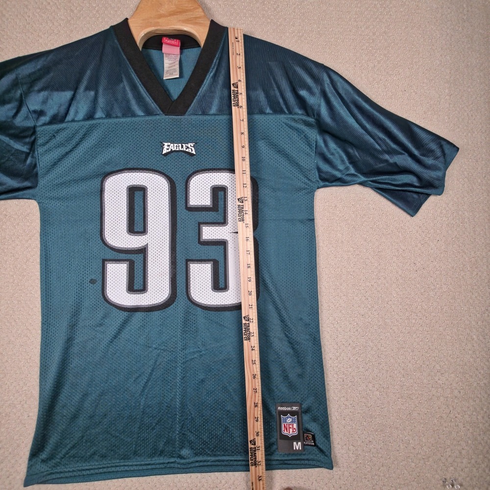 NFL Philadelphia Eagles Jevon Kearse #93 Players Edition Jersey‎ Medium Mens VTG - Picture 10 of 12